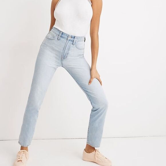 Madewell The Curvy Perfect Vintage Jean in Fitzgerald Wash* - Picture 7 of 9